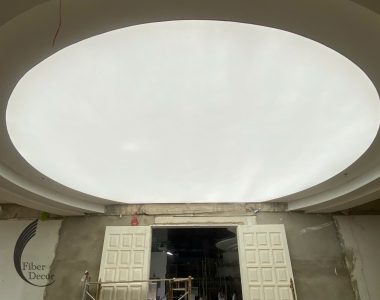 Công trình trần xuyên sáng tại nhà hàng Trầu Cau - Gia Lai