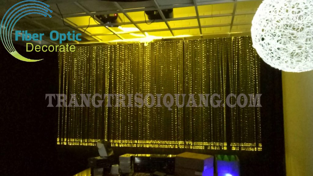 TRANG TRÍ RÈM SỢI QUANG - 1