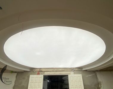 Hoàn thiện thi công trần xuyên sáng tại Gia Lai