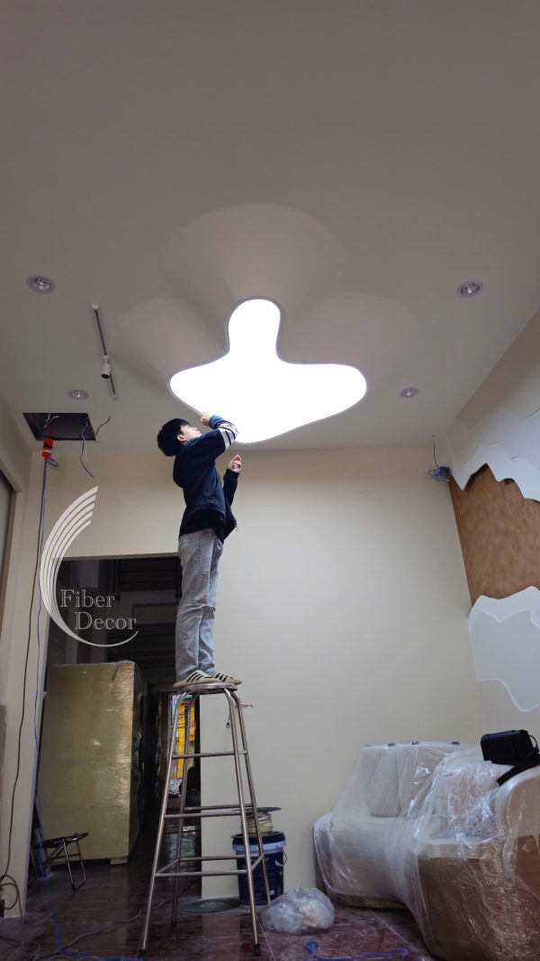 Vật liệu thi công trần sao 